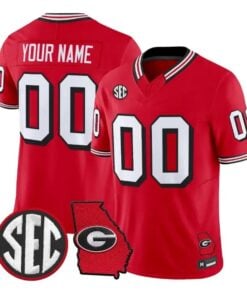 Custom Georgia Bulldogs Jersey 1995 Throwback 2026 Vapor Limited All Stitched by My Store NCAA Football Jerseys