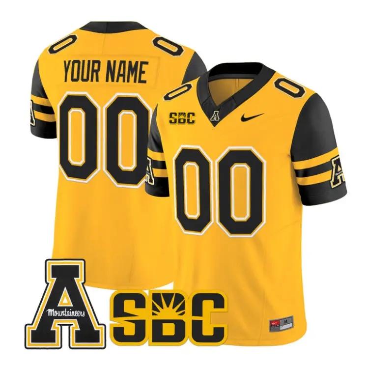 Custom App State Mountaineers Jersey Name, Number 2026 All Stitched by My Store NCAA Football Jerseys