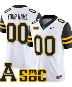 Custom App State Mountaineers Jersey Name, Number 2026 All Stitched by My Store NCAA Football Jerseys