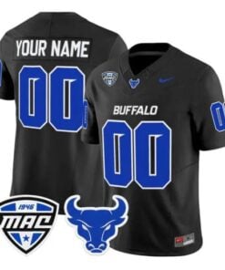 Custom Buffalo Bulls Jersey Name, Number 2026 All Stitched by My Store NCAA Football Jerseys