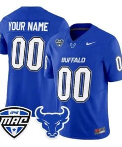 Custom Buffalo Bulls Jersey Name, Number 2026 All Stitched by My Store NCAA Football Jerseys