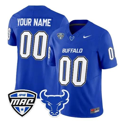 Custom Buffalo Bulls Jersey Name, Number 2026 All Stitched by My Store NCAA Football Jerseys