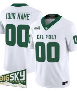 Custom Cal Poly Mustangs Jersey Name, Number 2026 Vapor Stitched by My Store NCAA Football Jerseys