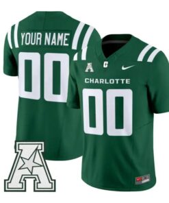 Custom Charlotte 49ers Jersey Name, Number 2026 Vapor All Stitched by My Store NCAA Football Jerseys