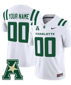 Custom Charlotte 49ers Jersey Name, Number 2026 Vapor All Stitched by My Store NCAA Football Jerseys