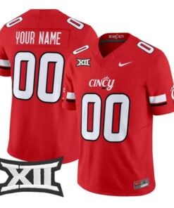 Custom Cincinnati Bearcats Jersey Name, Number 2026 Vapor Limited Stitched