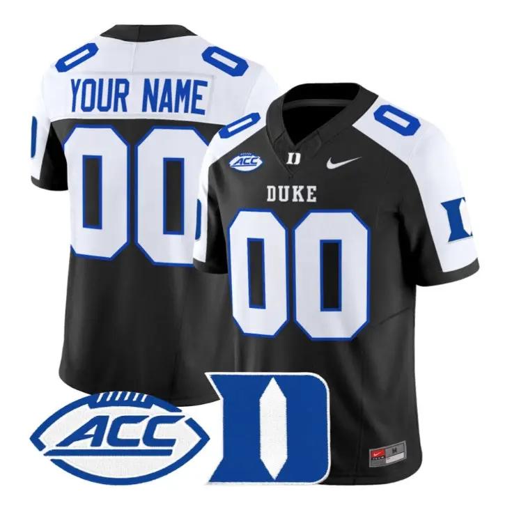 Custom Duke Blue Devils Jersey Name, Number 2026 Vapor All Stitched by My Store NCAA Football Jerseys