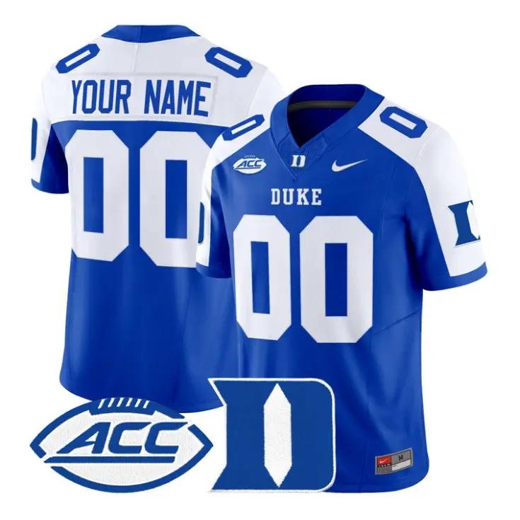 Custom Duke Blue Devils Jersey Name, Number 2026 Vapor All Stitched by My Store NCAA Football Jerseys