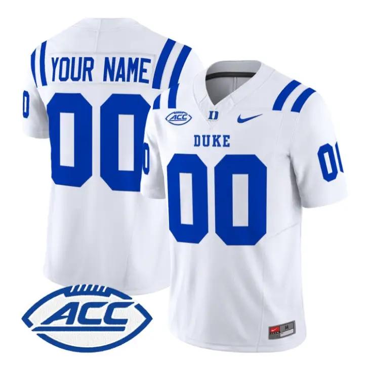 Custom Duke Blue Devils Jersey Name, Number 2026 Vapor All Stitched by My Store NCAA Football Jerseys