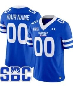 Custom Georgia State Panthers Jersey Name, Number 2026 Stitched by My Store NCAA Football Jerseys