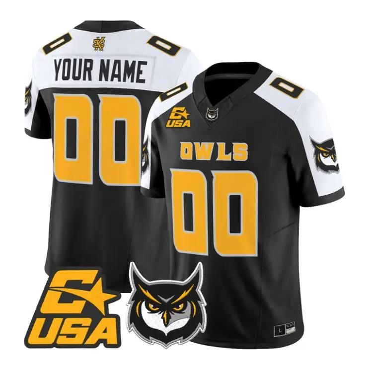 Custom Kennesaw State Owls Jersey Name, Number 2026 Vapor All Stitched by My Store NCAA Football Jerseys