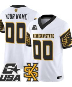 Custom Kennesaw State Owls Jersey Name, Number 2026 Vapor All Stitched by My Store NCAA Football Jerseys