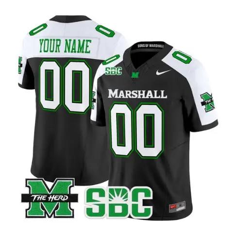 Custom Marshall Thundering Herd Jersey 2026 Vapor Stitched by My Store NCAA Football Jerseys