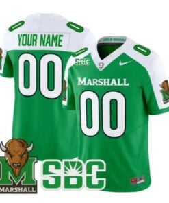 Custom Marshall Thundering Herd Jersey 2026 Vapor Stitched by My Store NCAA Football Jerseys