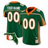 Custom Miami Hurricanes Throwback Jersey 2026 Florida Patch All Stitched - Top Design Fan Custom Miami Hurricanes Throwback Jersey 2026 Florida Patch All Stitched