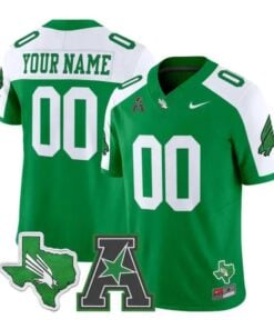 Custom North Texas Mean Green Jersey Name, Number 2026 All Stitched by My Store NCAA Football Jerseys