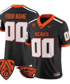 Custom Oregon State Beavers Jersey 2026 Vapor Limited All Stitched by My Store NCAA Football Jerseys