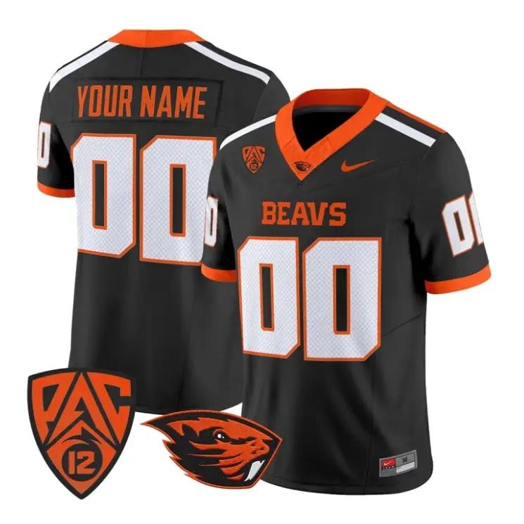 Custom Oregon State Beavers Jersey 2026 Vapor Limited All Stitched by My Store NCAA Football Jerseys