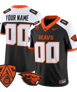 Custom Oregon State Beavers Jersey 2026 Vapor Limited All Stitched by My Store NCAA Football Jerseys
