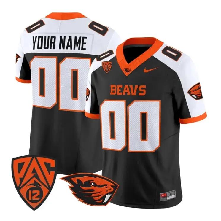 Custom Oregon State Beavers Jersey 2026 Vapor Limited All Stitched by My Store NCAA Football Jerseys