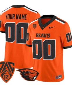 Custom Oregon State Beavers Jersey 2026 Vapor Limited All Stitched by My Store NCAA Football Jerseys