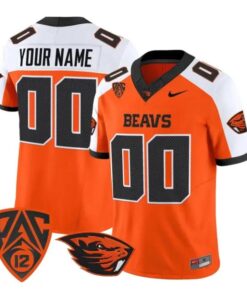 Custom Oregon State Beavers Jersey 2026 Vapor Limited All Stitched by My Store NCAA Football Jerseys