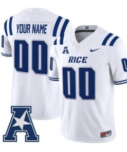 Custom Rice Owls Jersey Name, Number 2026 Vapor Limited All Stitched by My Store NCAA Football Jerseys