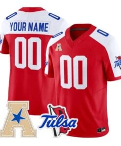 Custom Tulsa Golden Hurricane Jersey 2026 Vapor Limited All Stitched by My Store NCAA Football Jerseys