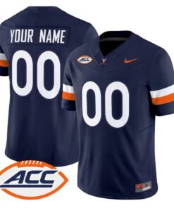 Custom Virginia Cavaliers Jersey Name, Number 2026 Vapor Limited Stitched by My Store NCAA Football Jerseys