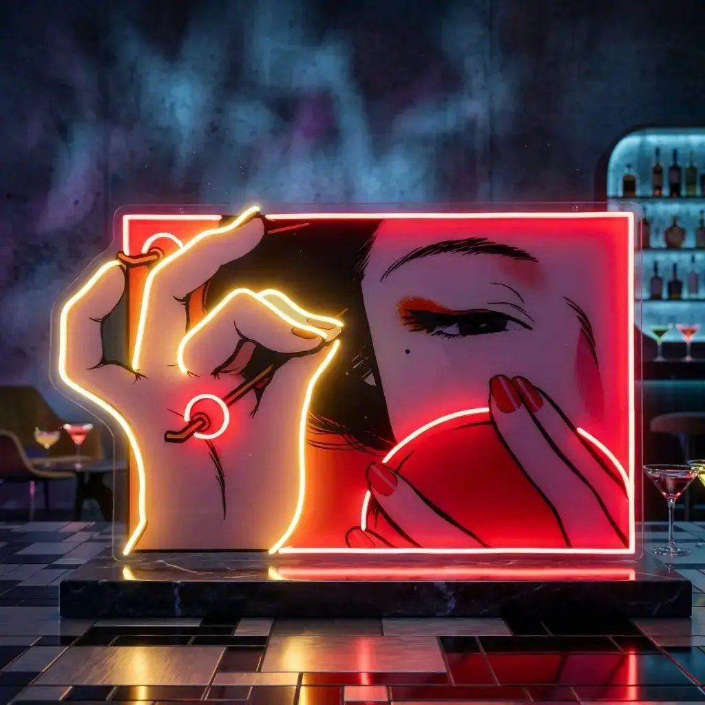 Geisha Girl LED Neon Sign Light Pop Art by VN339