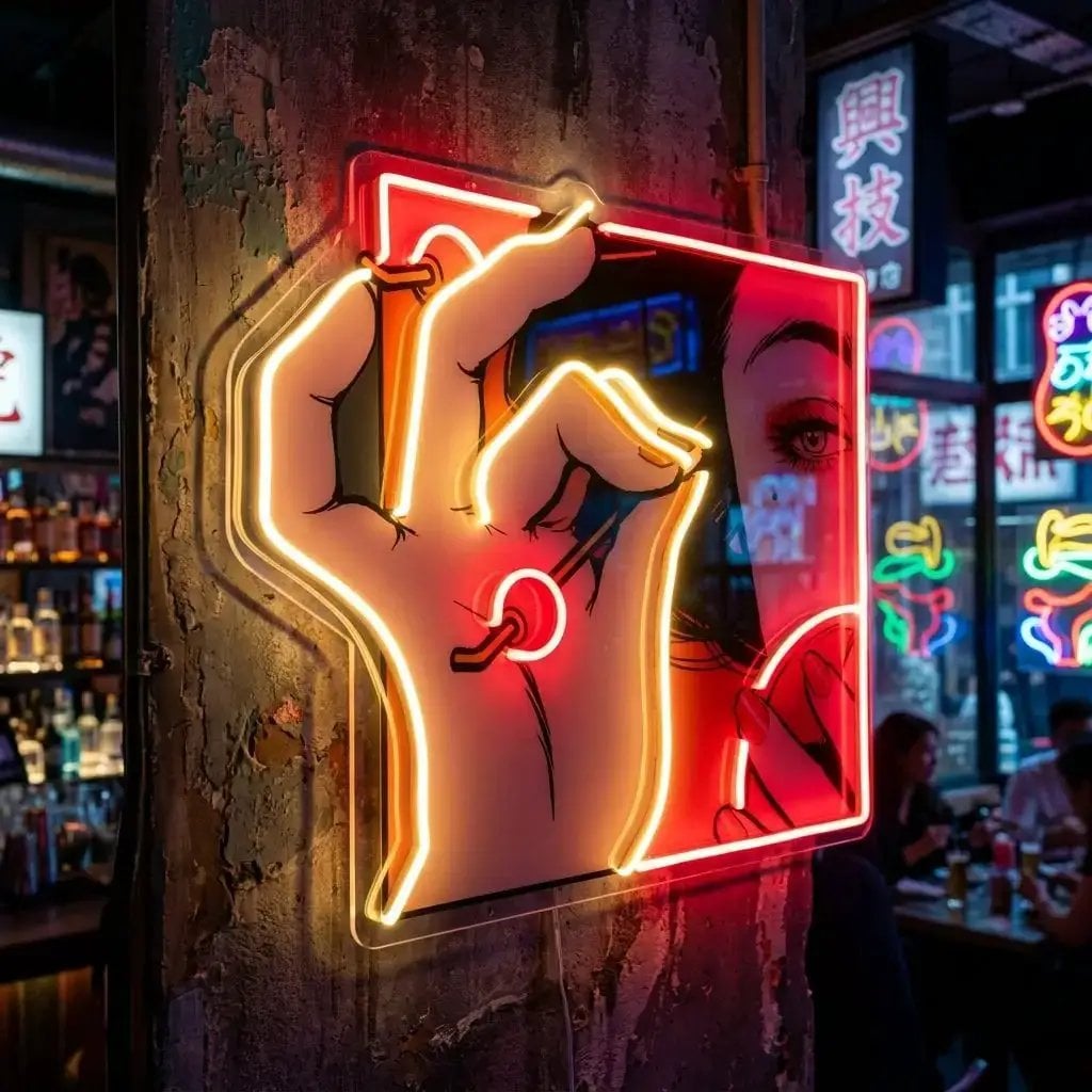 Geisha Girl LED Neon Sign Light Pop Art by VN339
