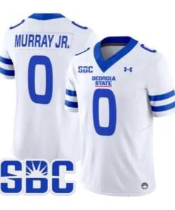 Dennis Murray Jr Jersey #0 Georgia State Panthers 2026 Stitched by My Store NCAA Football Jerseys