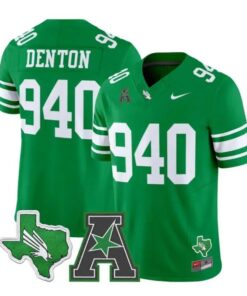 Denton Jersey #940 North Texas Mean Green 2026 Vapor All Stitched by My Store NCAA Football Jerseys