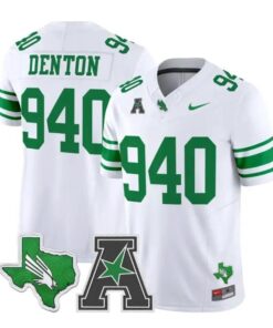 Denton Jersey #940 North Texas Mean Green 2026 Vapor All Stitched by My Store NCAA Football Jerseys