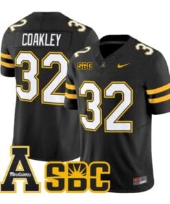 Dexter Coakley Jersey #32 App State Mountaineers 2026 Vapor Stitched by My Store NCAA Football Jerseys