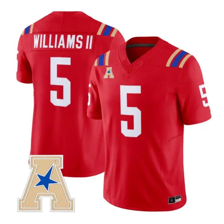 Dexter Williams II Jersey #5 Tulsa Golden Hurricane 2026 All Stitched by My Store NCAA Football Jerseys