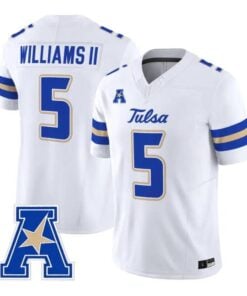 Dexter Williams II Jersey #5 Tulsa Golden Hurricane 2026 All Stitched by My Store NCAA Football Jerseys