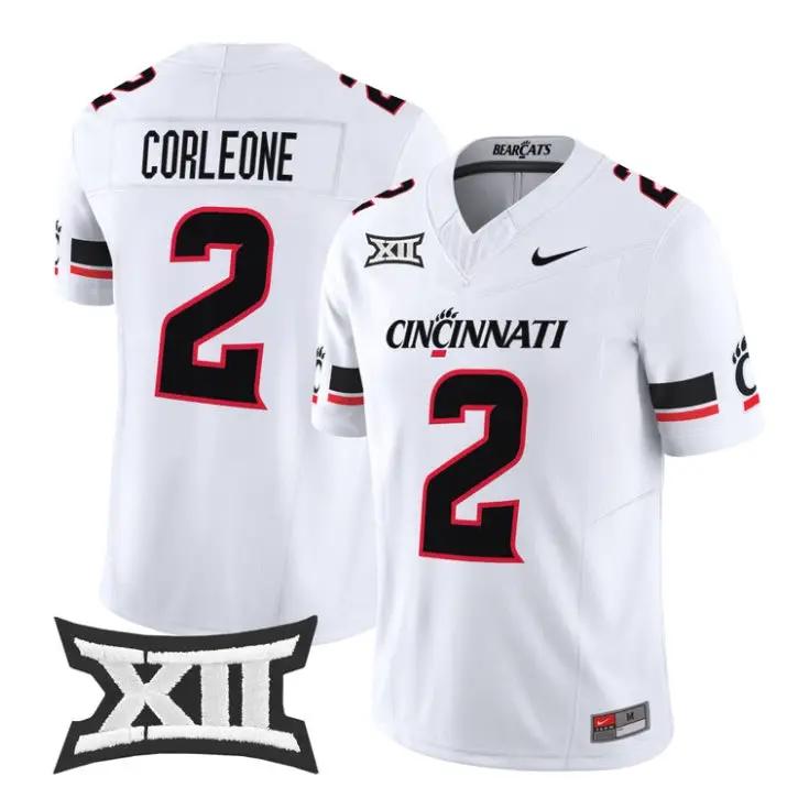 Dontay Corleone Jersey #2 Cincinnati Bearcats 2026 Vapor Limited Stitched