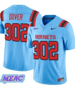 Dover Jersey #302 Delaware State Hornets 2026 Vapor Limited Stitched by My Store NCAA Football Jerseys