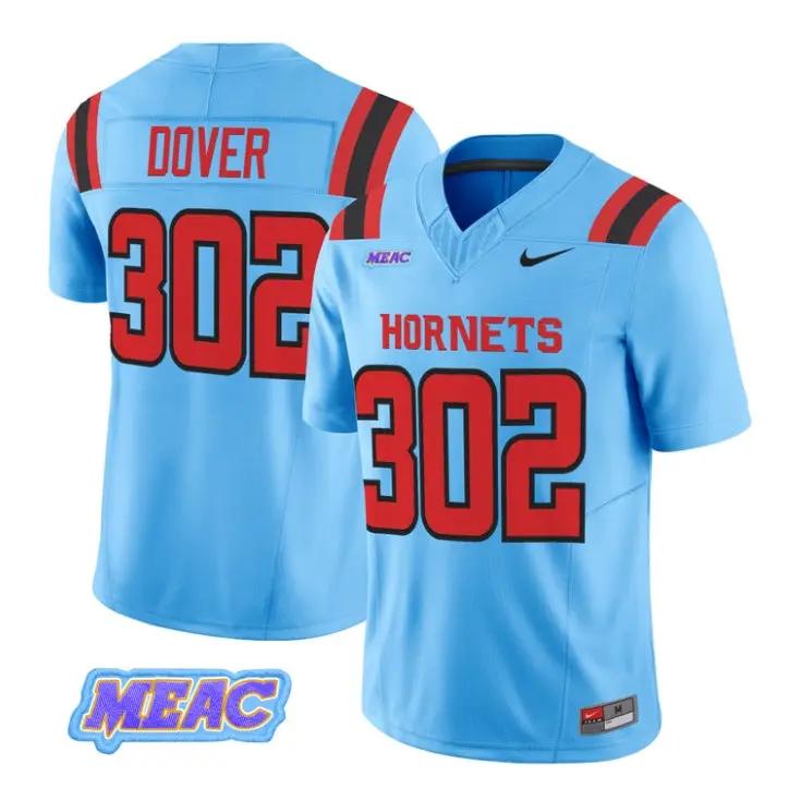 Dover Jersey #302 Delaware State Hornets 2026 Vapor Limited Stitched by My Store NCAA Football Jerseys