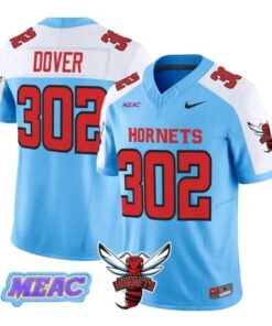 Dover Jersey #302 Delaware State Hornets 2026 Vapor Limited Stitched by My Store NCAA Football Jerseys