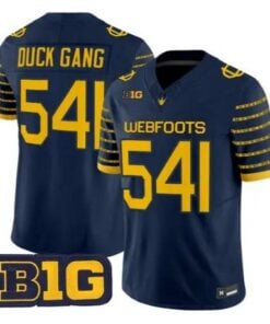 Duck Gang Jersey #541 Oregon Ducks 1916 Throwback 2026 Stitched by My Store NCAA Football Jerseys