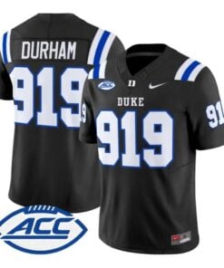 Durham Jersey #919 Duke Blue Devils 2026 Vapor Limited All Stitched by My Store NCAA Football Jerseys