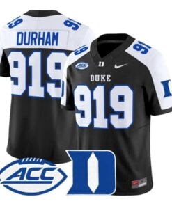 Durham Jersey #919 Duke Blue Devils 2026 Vapor Limited All Stitched by My Store NCAA Football Jerseys