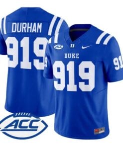 Durham Jersey #919 Duke Blue Devils 2026 Vapor Limited All Stitched by My Store NCAA Football Jerseys