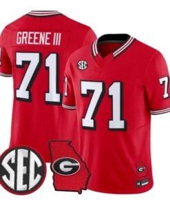 Earnest Greene III Jersey #71 Georgia Bulldogs 1995 Throwback 2026 All Stitched by My Store NCAA Football Jerseys