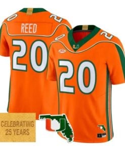 Ed Reed Jersey #20 Miami Hurricanes 2001 Throwback 2026 Limited Stitched by My Store NCAA Football Jerseys
