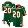 Ed Reed Jersey #20 Miami Hurricanes Throwback 2026 Florida Patch Stitched - Top Design Fan Ed Reed Jersey #20 Miami Hurricanes Throwback 2026 Florida Patch Stitched