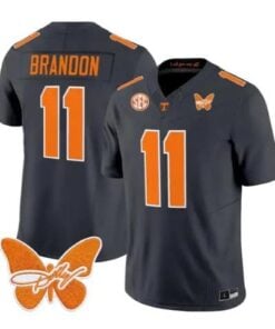 Faizon Brandon Jersey #11 Tennessee Volunteers 2026 Stitched by My Store NCAA Football Jerseys