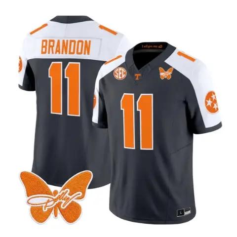 Faizon Brandon Jersey #11 Tennessee Volunteers 2026 Stitched by My Store NCAA Football Jerseys